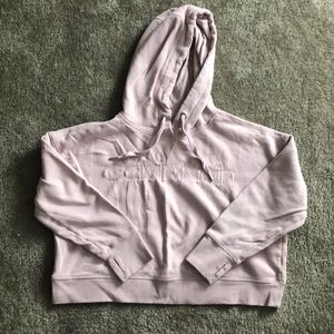 Cropped Calvin Klein hoodie
